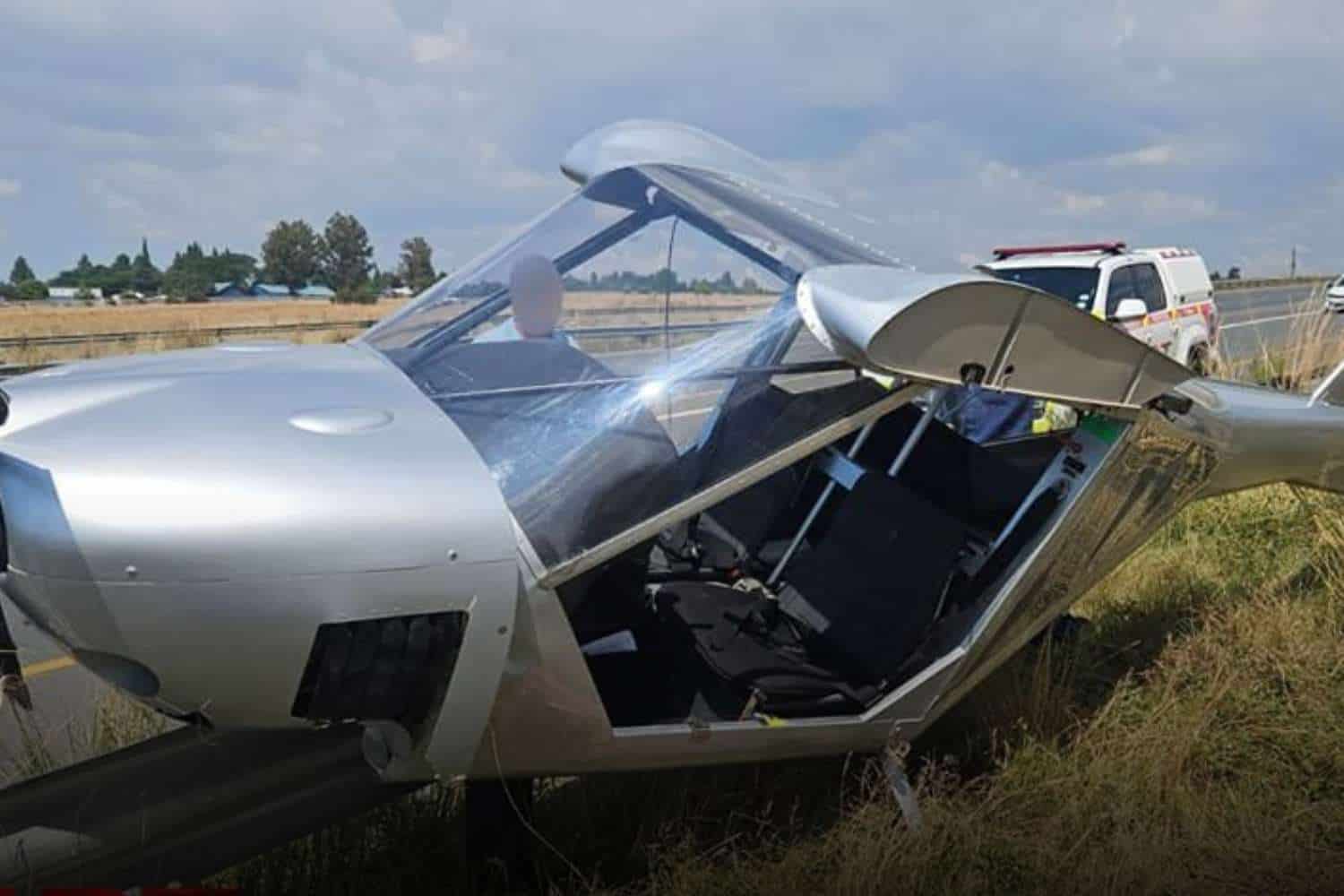 light aircraft crash centurion