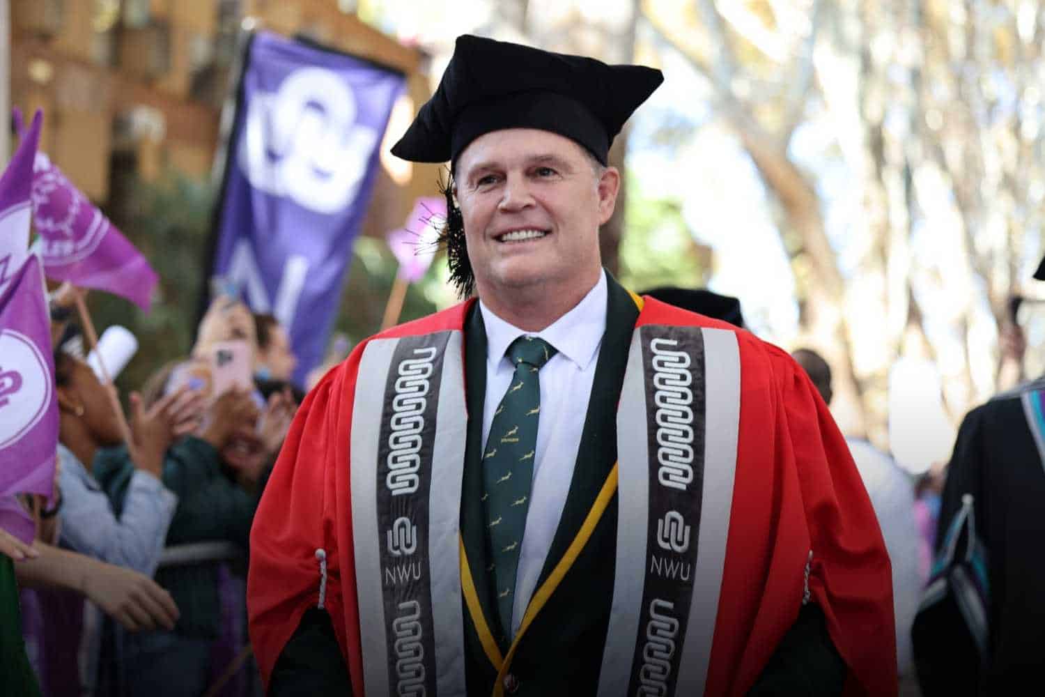 dr rassie erasmus honorary doctorate