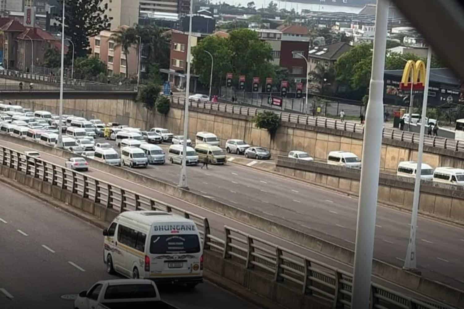 durban long-distance taxi strike