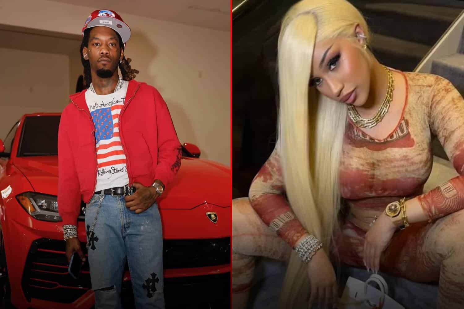 cardi b offset in miami