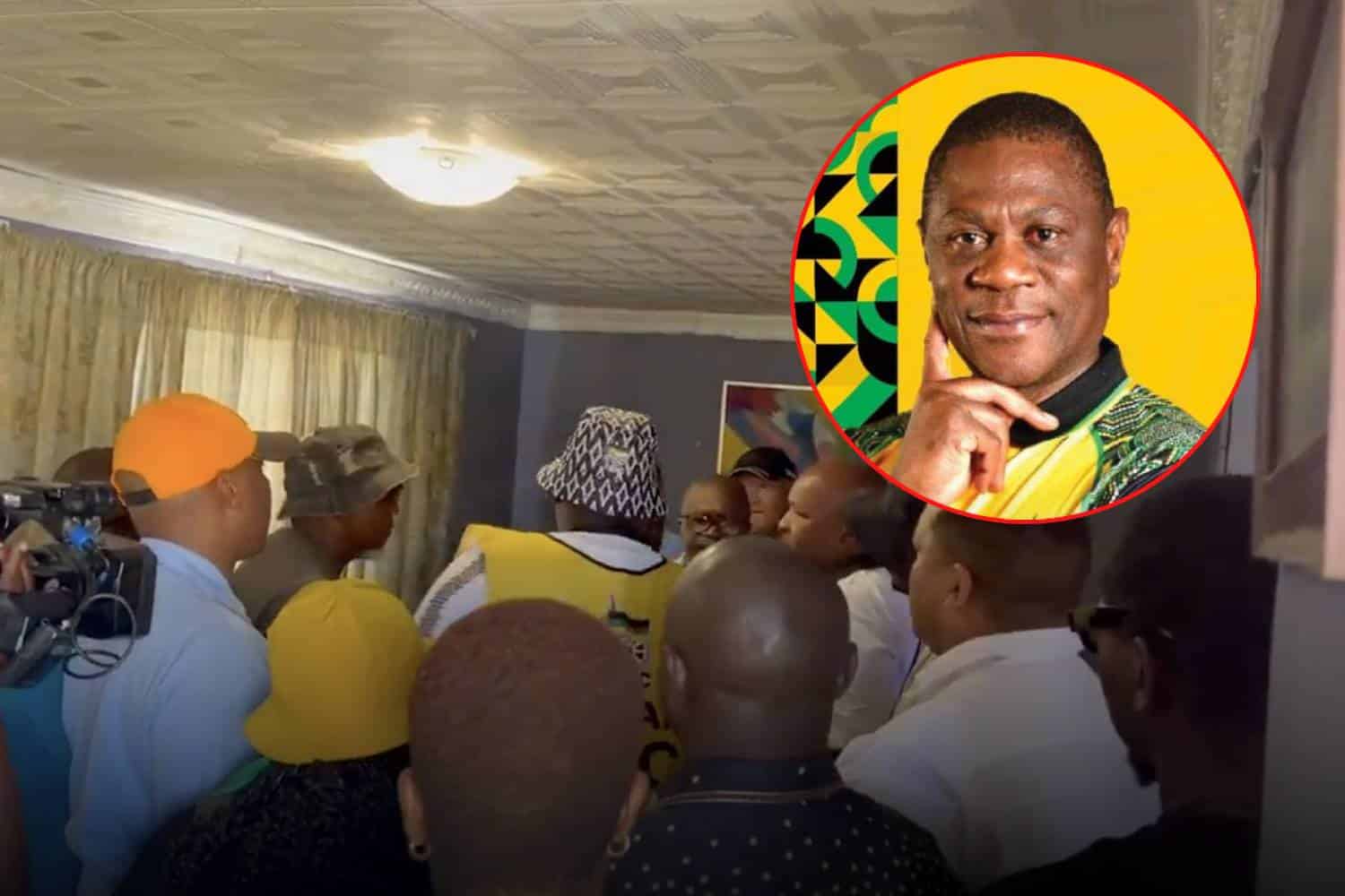 Paul mashatile chased out of house Khayelitsha video