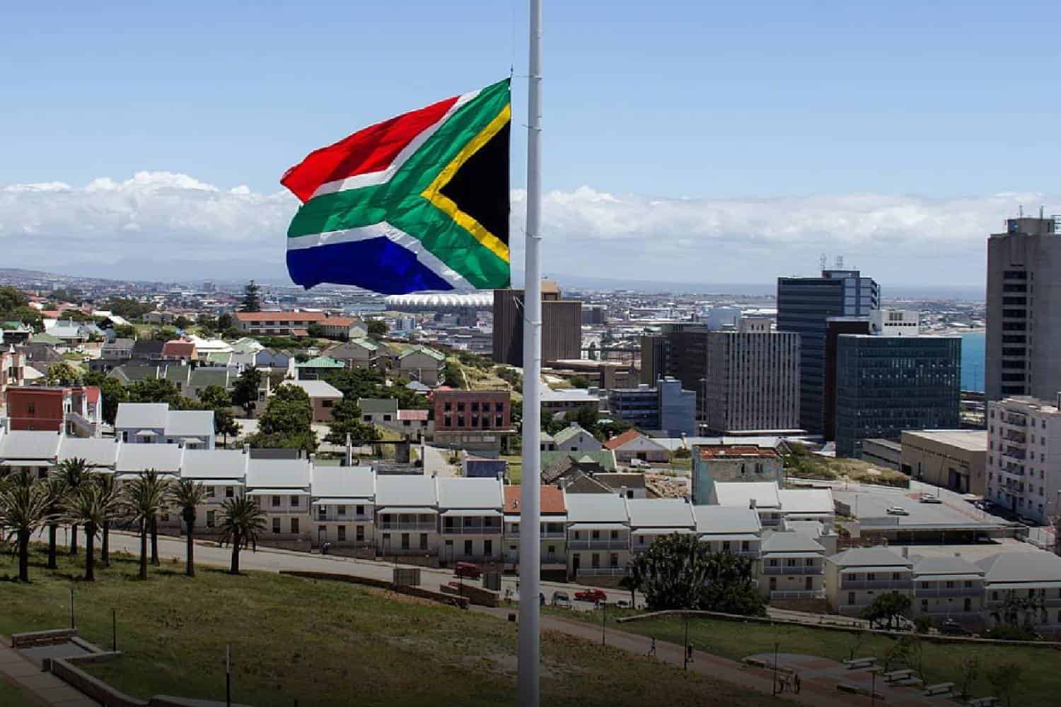 South African flag