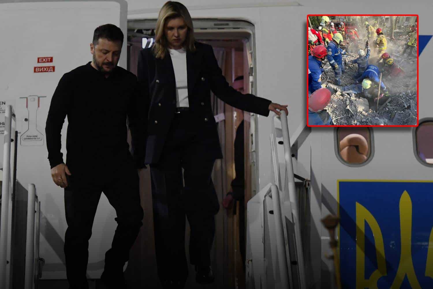 volodymyr Zelensky kyiv attack