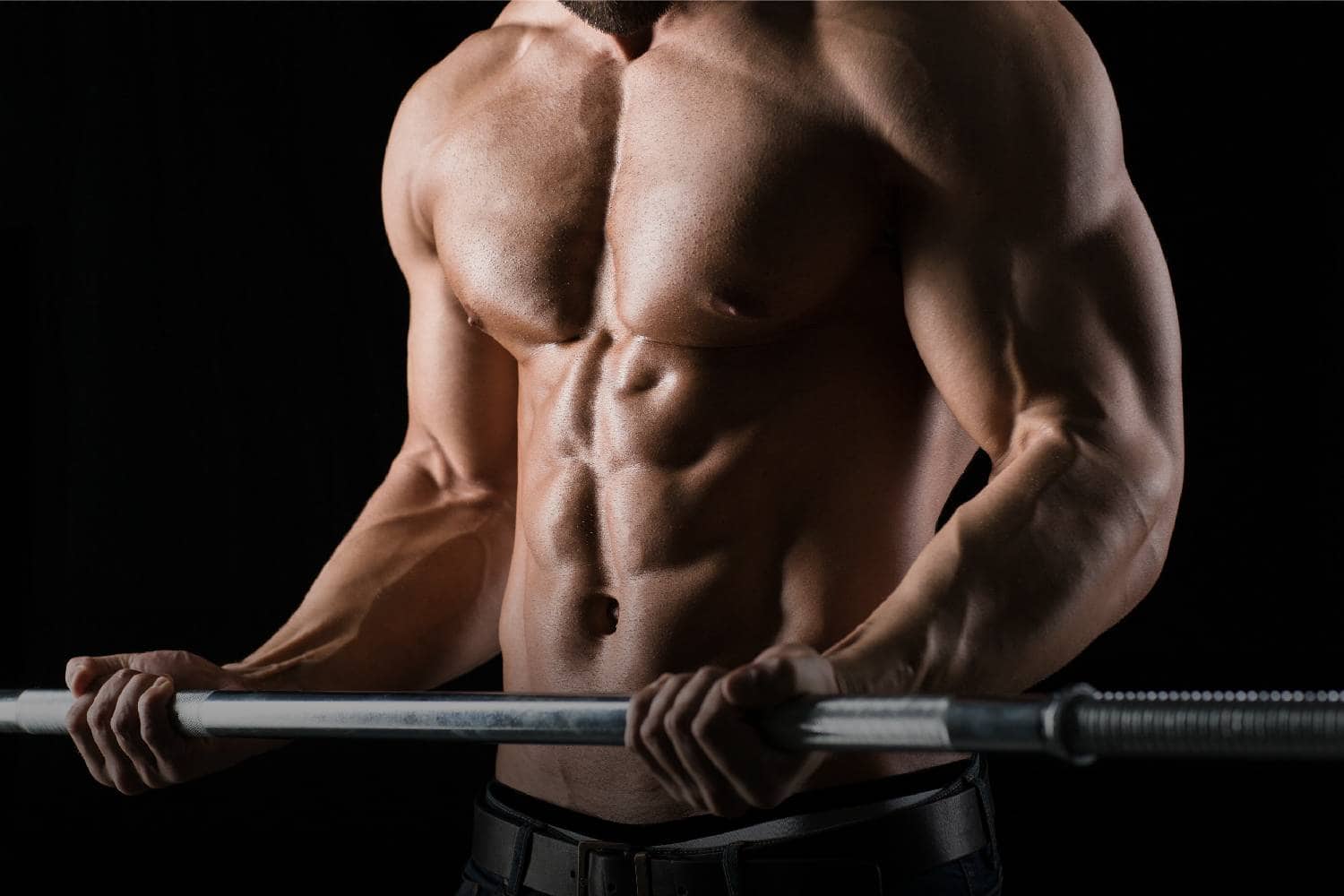 man with muscles