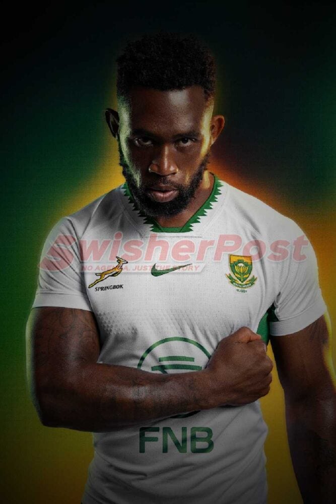 springboks away kit 30th anniversry