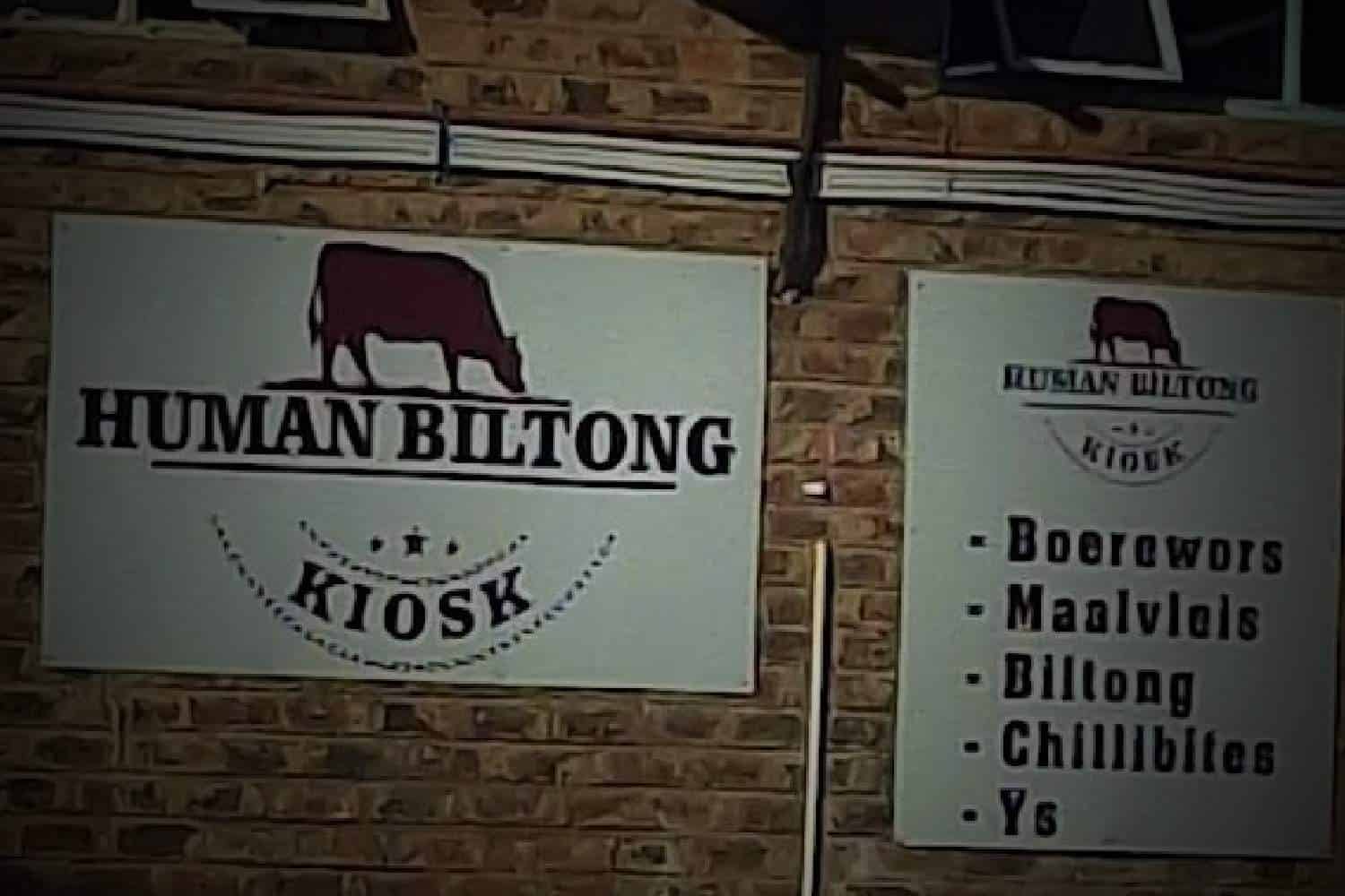 human biltong kiosk