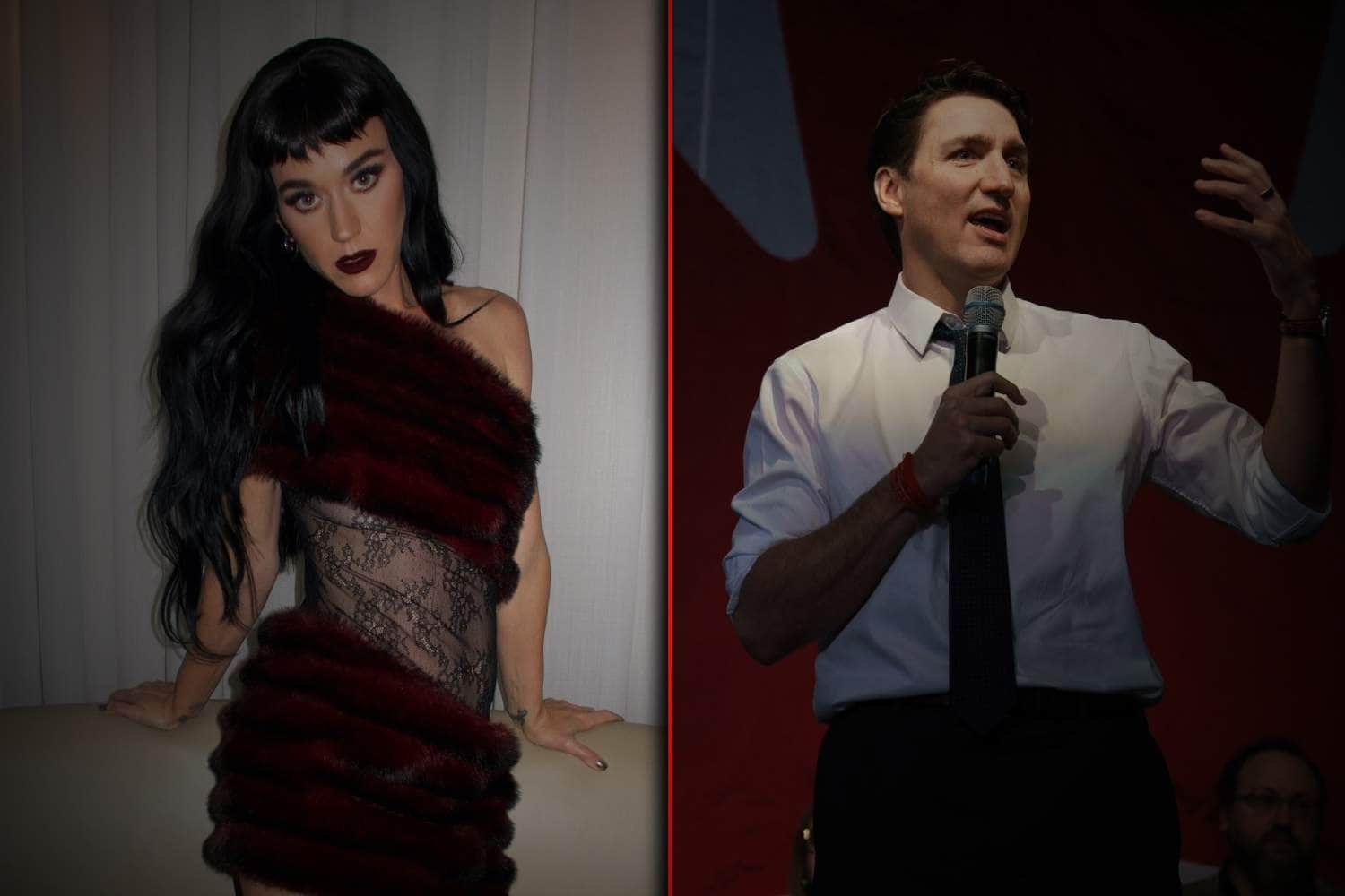 katy perry Justin trudeau