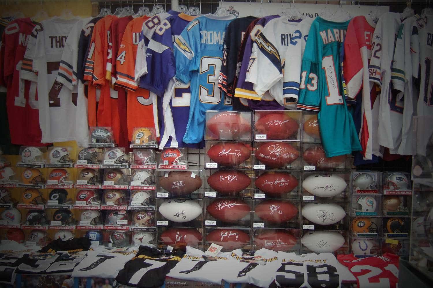 sports memorabilia