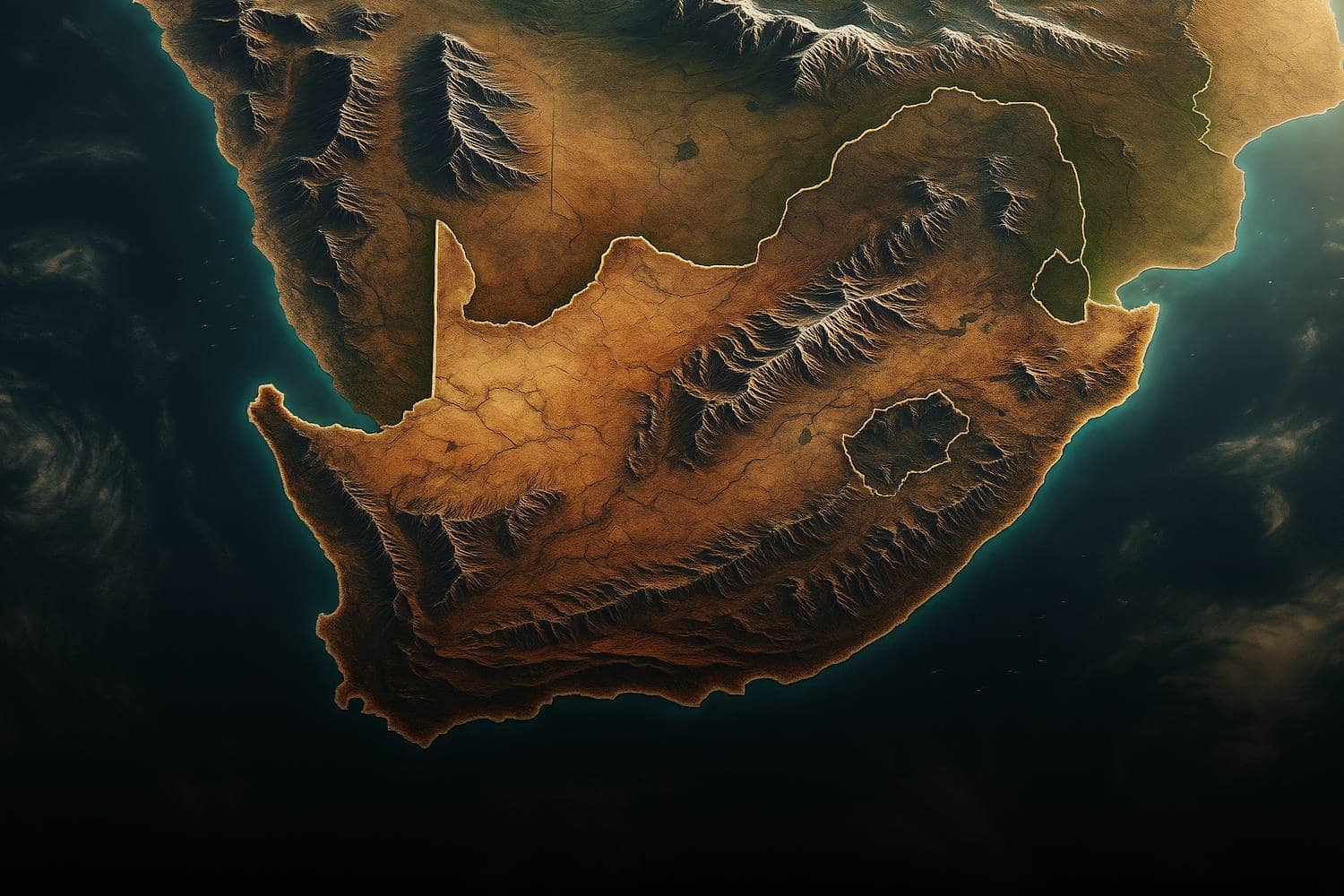 South Africa weather today 25 July 2025