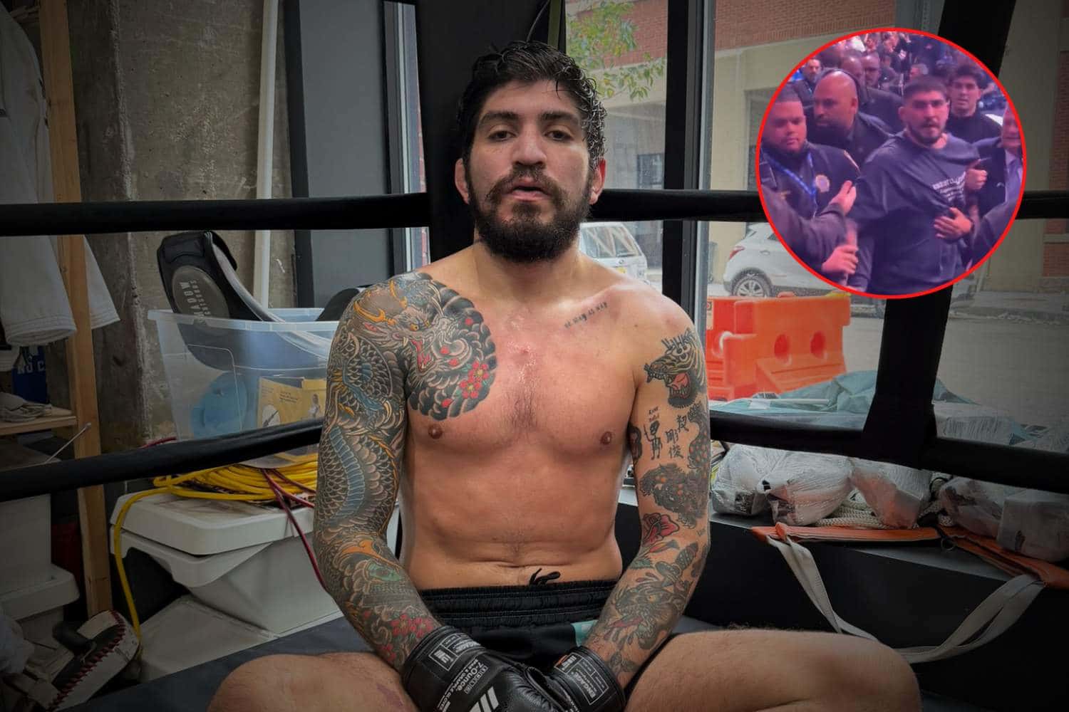 dillon danis msg brawl