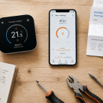 avis thermostat connecté installation sur table