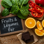 fruits et legumes riches en fer