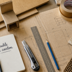 meuble en carton fabrication plan de travail atelier