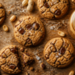 recette au beurre de cacahuete cookies chocolat