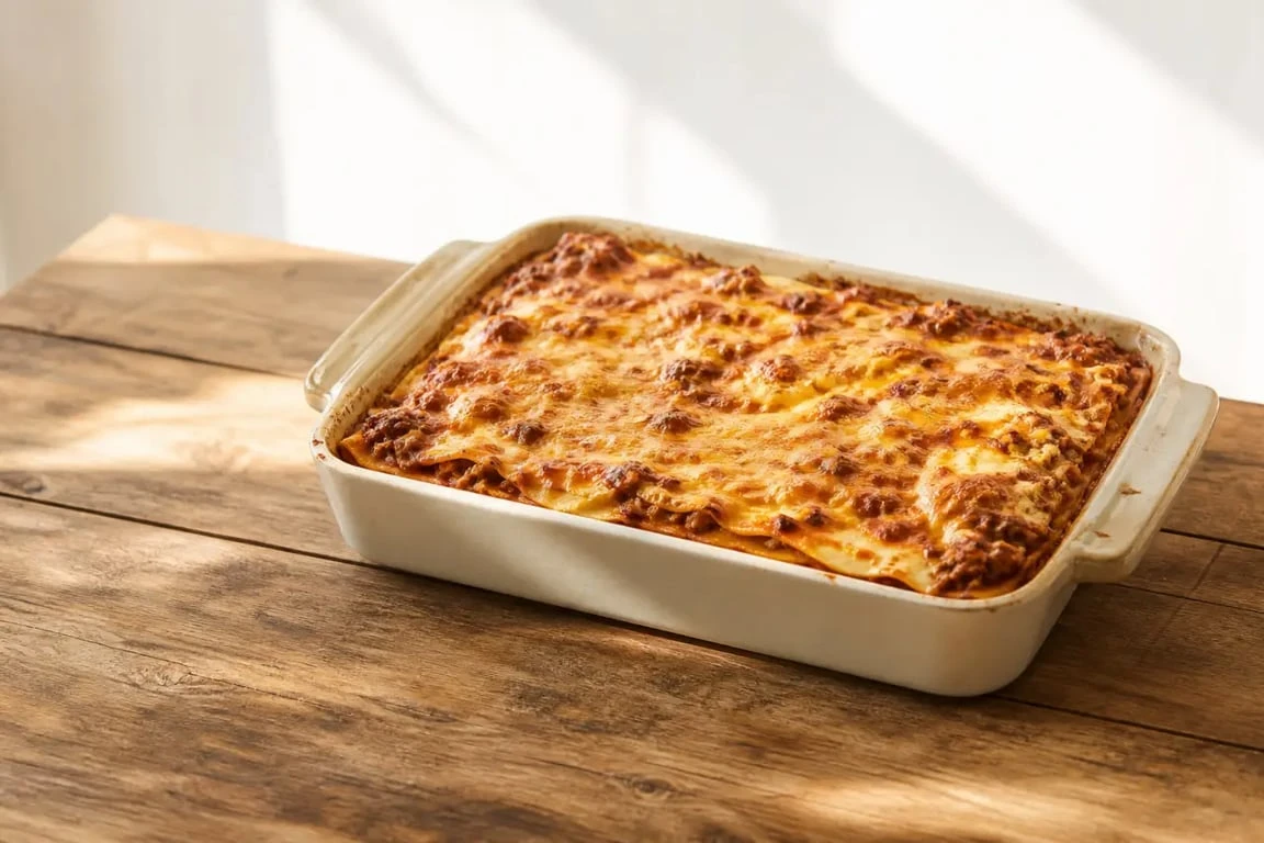 Grande lasagne à la bolognaise maison pour 10 personnes