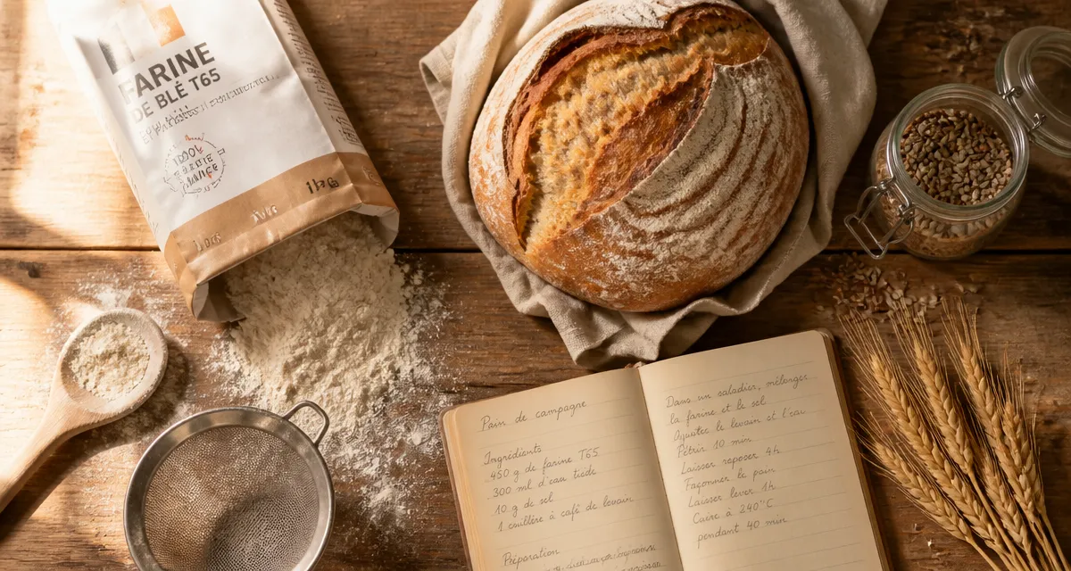 farine t65 quelle utilisation pour pain et pizza