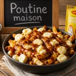 Que faire avec des frite : poutine maison aux restes de frites