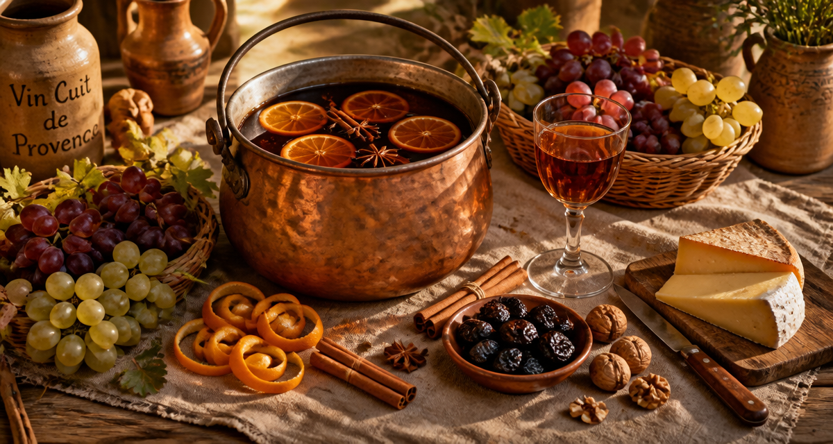 vin cuit apéritif français et accompagnements