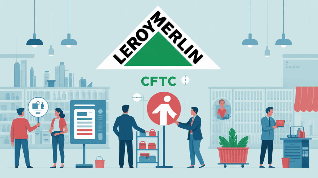 illustration du rôle cftc leroy merlin dans un magasin