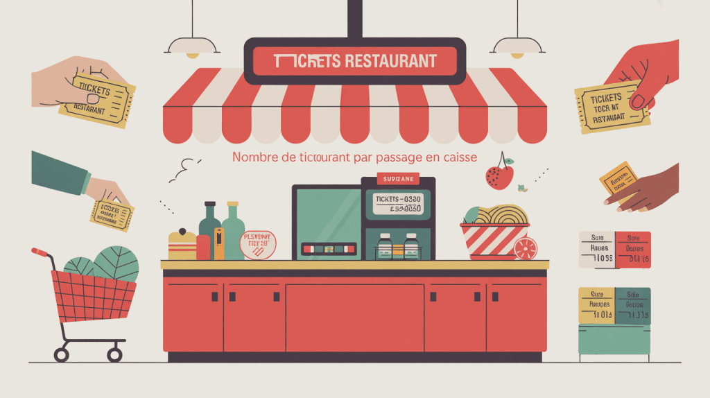 combien de ticket restaurant par passage en caisse caisse supermarché restaurant