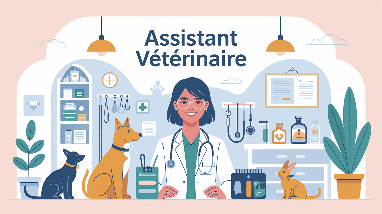 devenir assistant vétérinaire image métier moderne