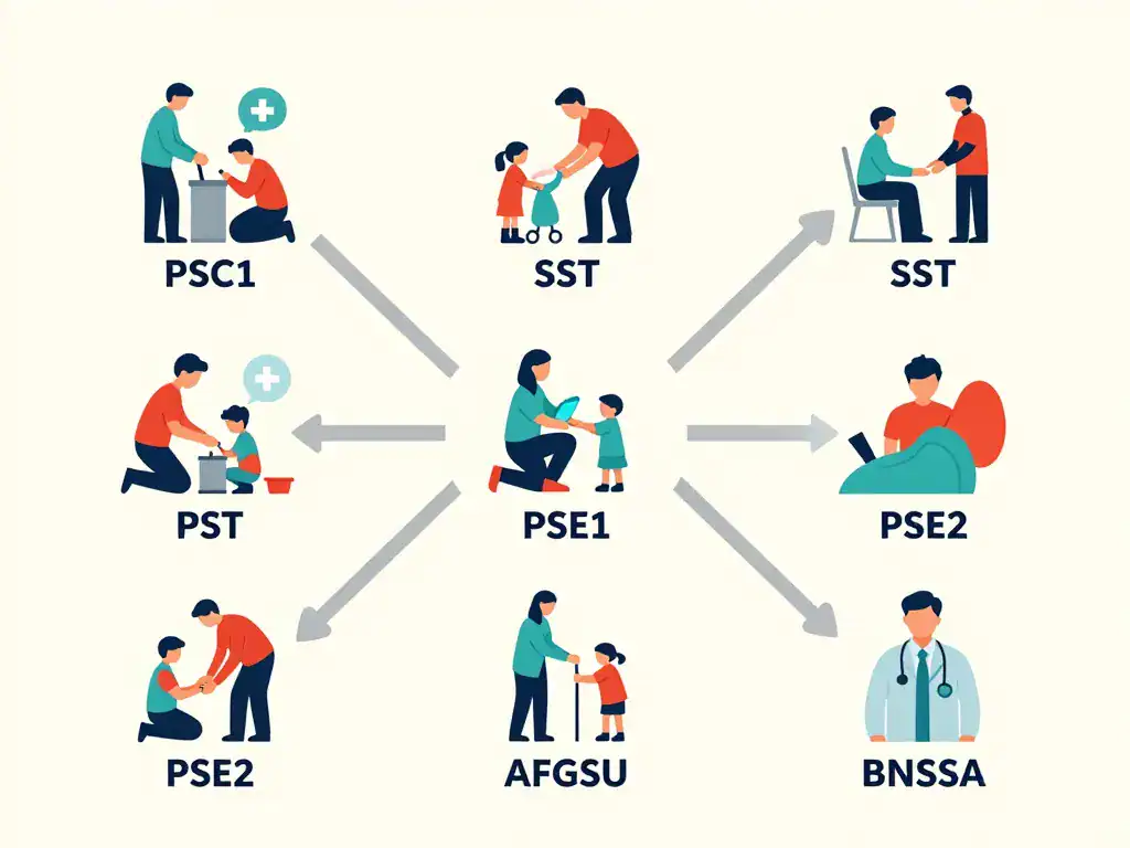 schéma diplome secourisme variété spécialisation