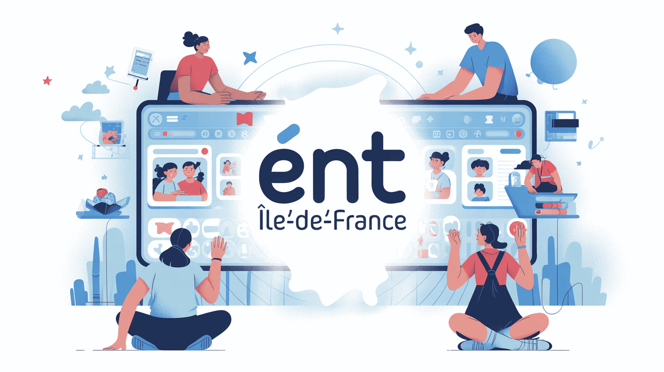 Interface entidf avec élèves et parents