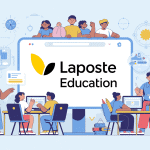 Interface Laposte Education numérique pour élèves et enseignants