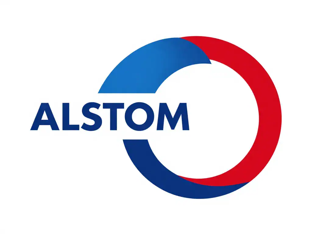 diagramme logo alstom couleurs et style