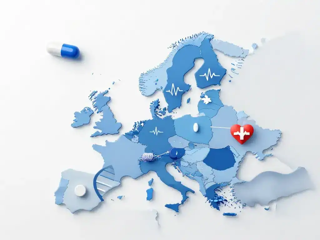 Visuel marché européen Lyxor STOXX Europe 600 Healthcare
