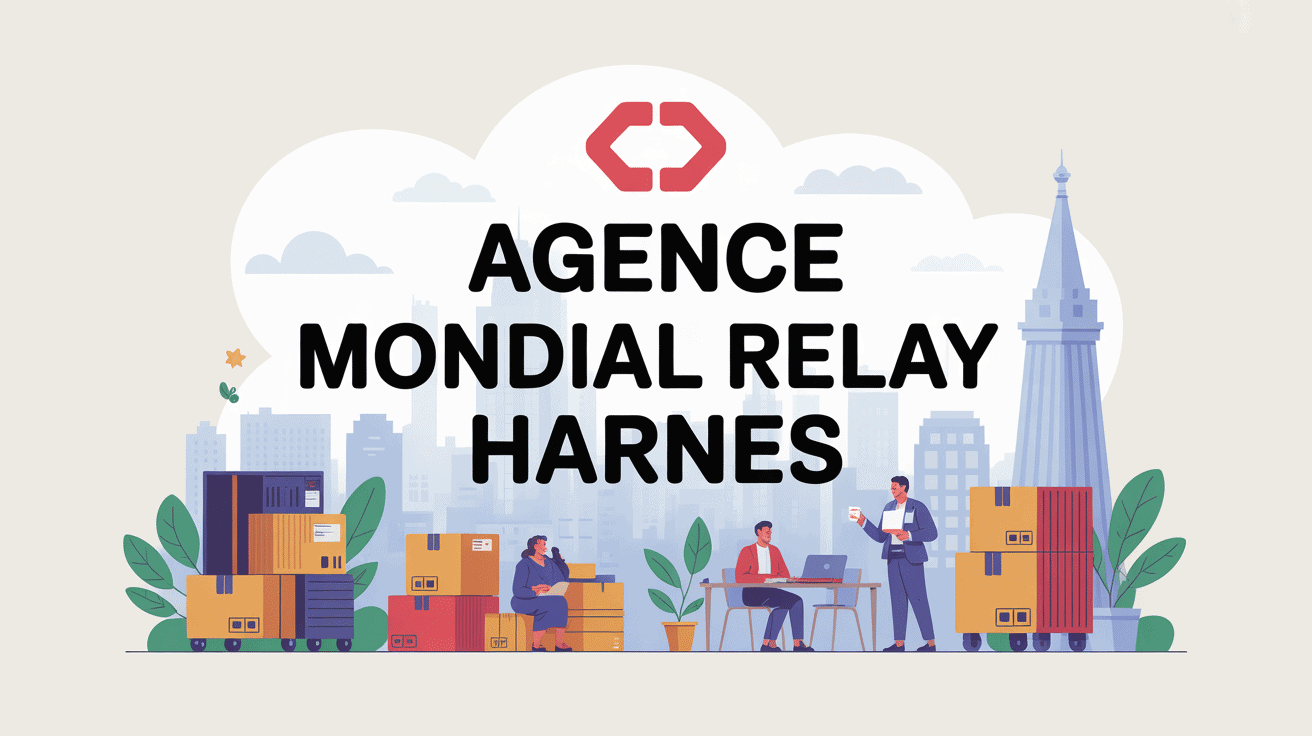 illustration agence mondial relay - agence de harnes