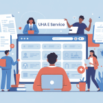 Illustration du portail uha e service pour démarches administratives