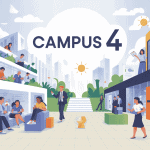 Campus 4 illustration espaces éducatifs innovants