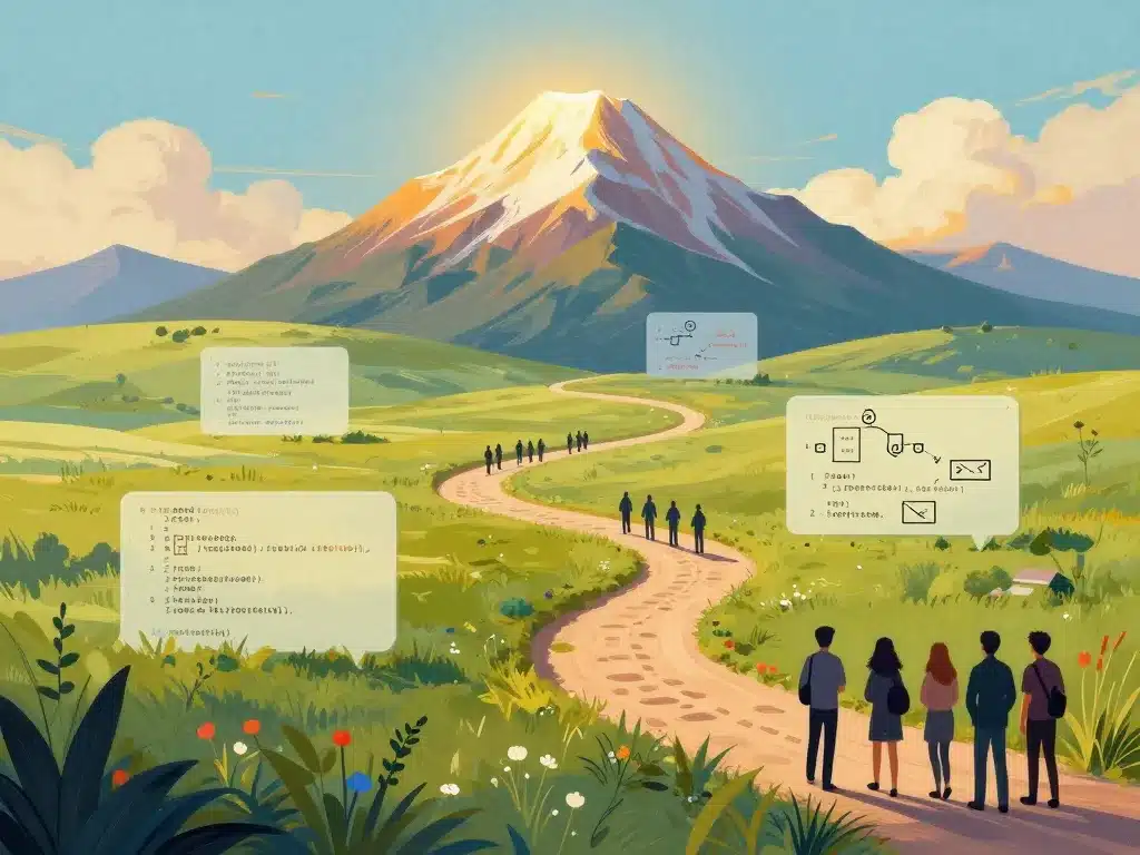 chemin réussite computer science 2 étudiants collaboration