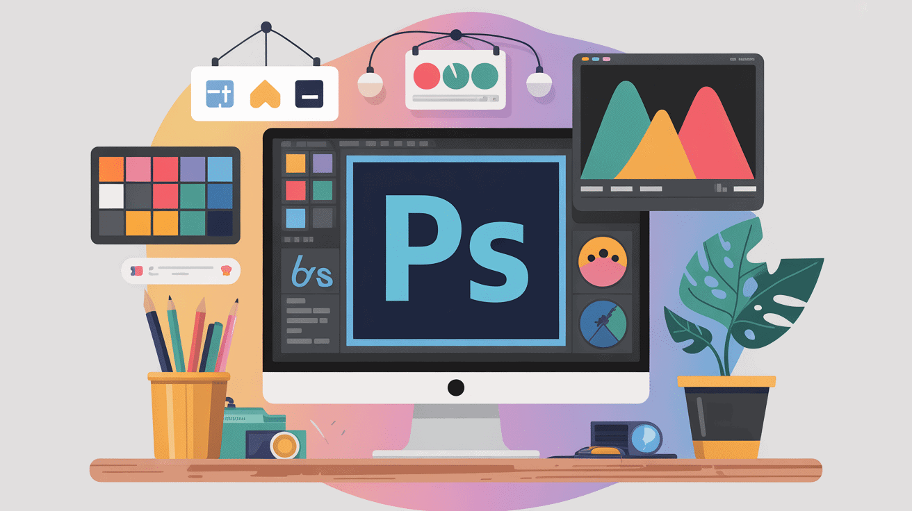 Créer des graphismes ps professionnels avec Photoshop