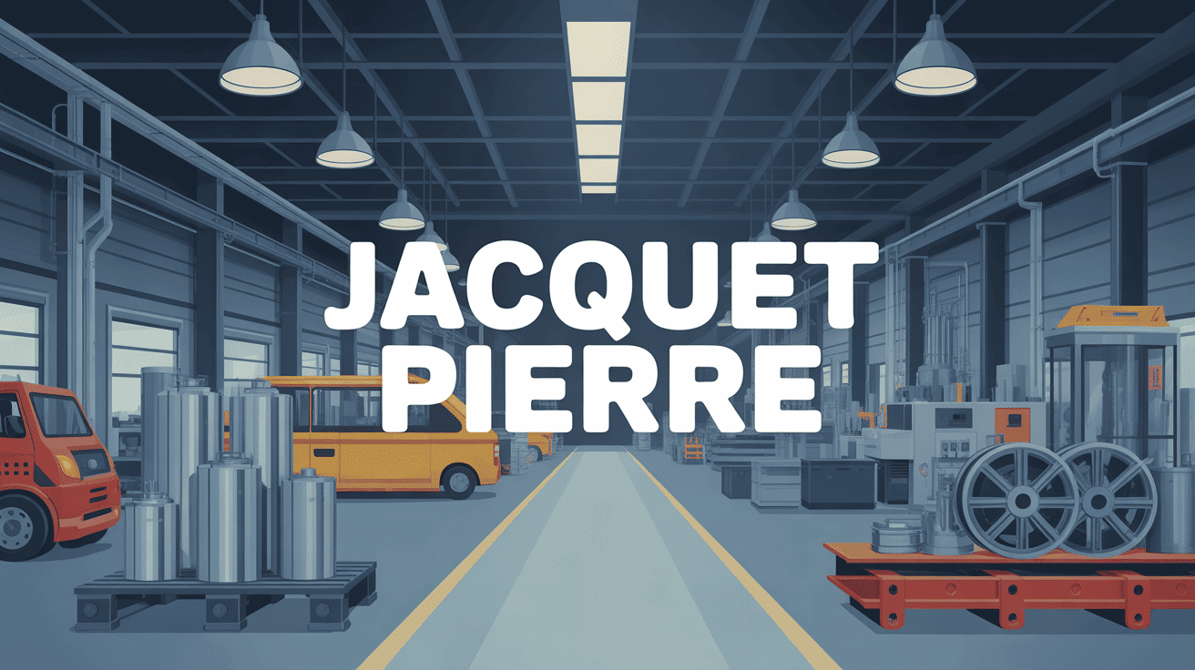 Illustration Jacquet Pierre transformation distribution métaux