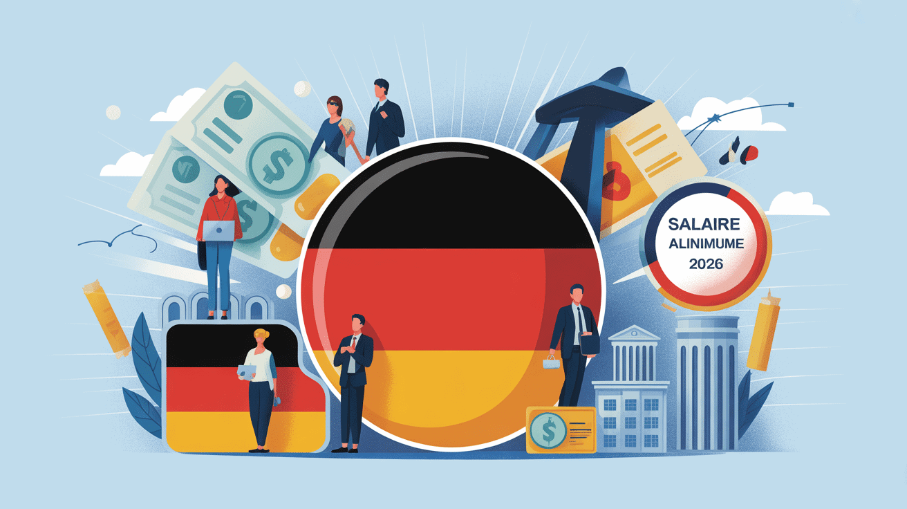 illustration smic allemagne 2024 travailleurs croissance