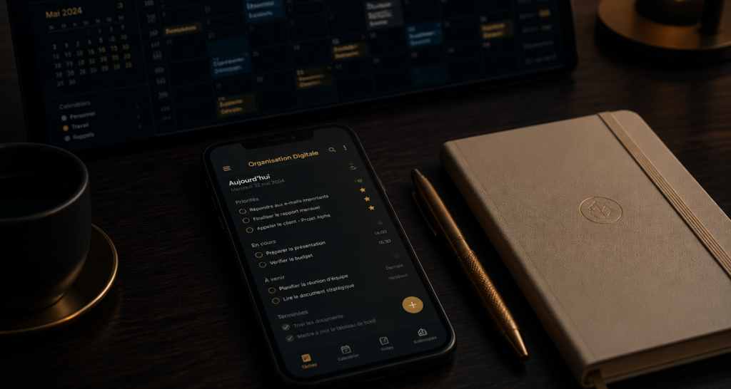 Application pour s&rsquo;organiser : 4 outils pour reprendre le contrôle de votre temps
