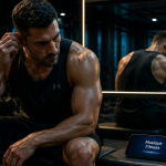 musique fitness athlète écouteurs
