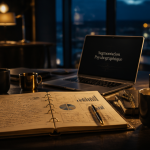 Segmentation psychographique dans un bureau élégant