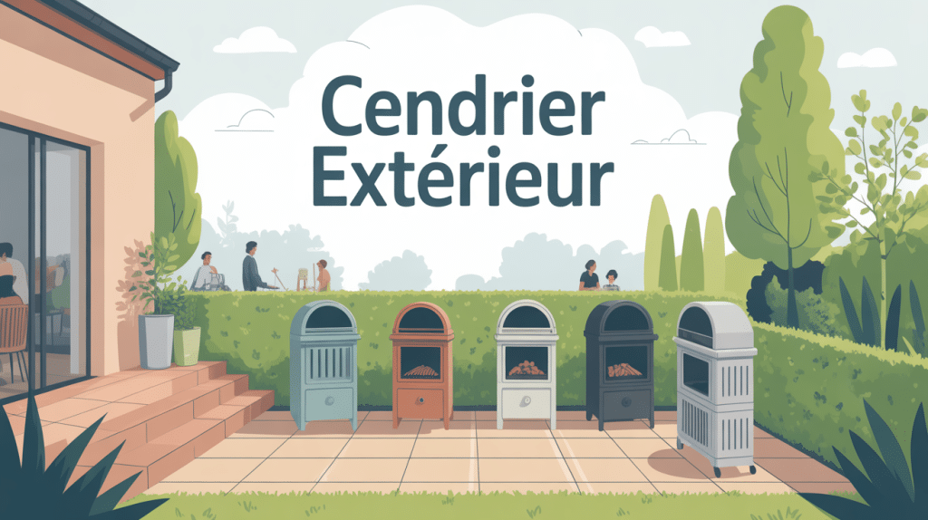 Illustration guide choix installation cendrier exterieur