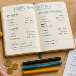 combien payer babysitter tableau tarifs et aides