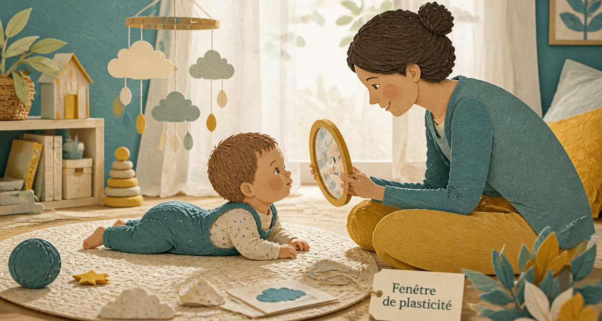 tete plate 3 mois trop tard bébé exercice