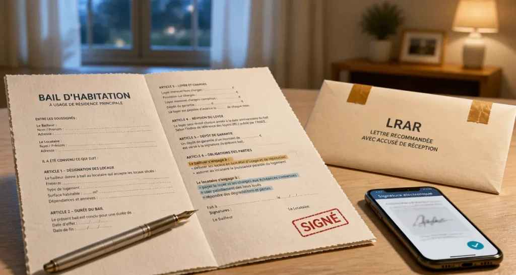 Délai de rétractation bail après signature : annuler ou résilier