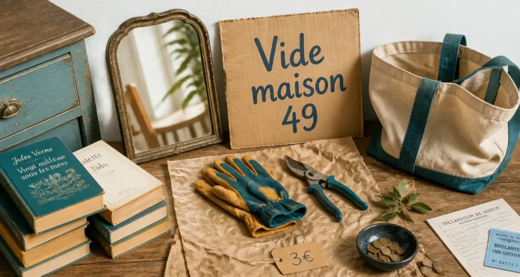 Vide maison 49 en Anjou : objets pour chasse au trésor