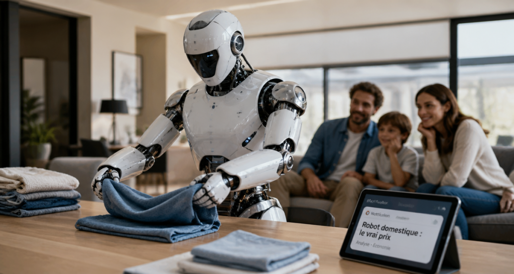 robot humanoïde domestique prix pliant du linge