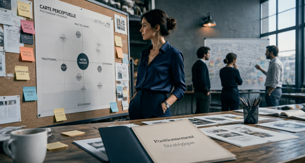 Positionnement d une entreprise carte perceptuelle