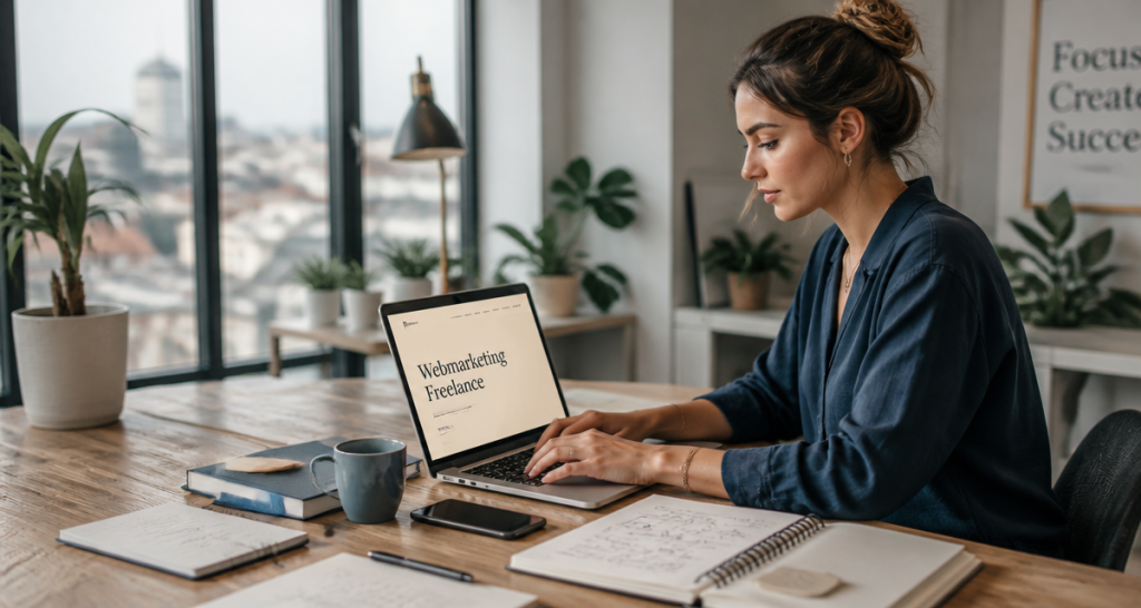 webmarketing freelance consultante ordinateur