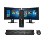 Ανέπαφη οθόνη υπολογιστή και πλήρης σετ περιφερειακών, ιδανικά για εργασίες και gaming.