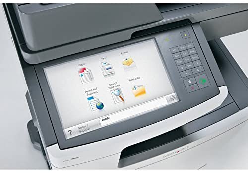 Έγχρωμη οθόνη έγχρωμου φωτογραφικού πολυμηχανήματος με οθόνη αφής και πλήκτρα.